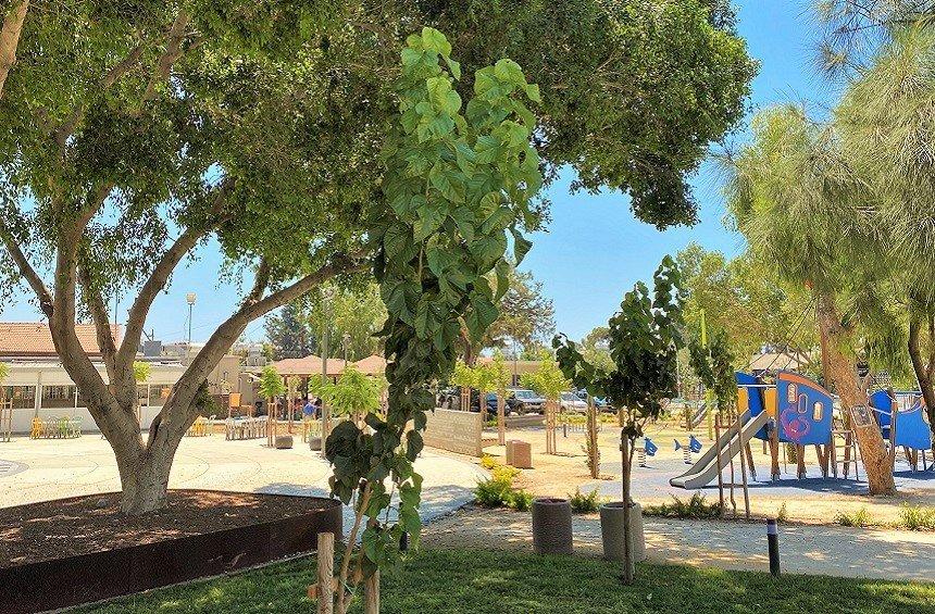 PHOTOS: Ένα ξεχασμένο πάρκο στη δυτική Λεμεσό, μεταμορφώθηκε σε όμορφη πλατεία!
