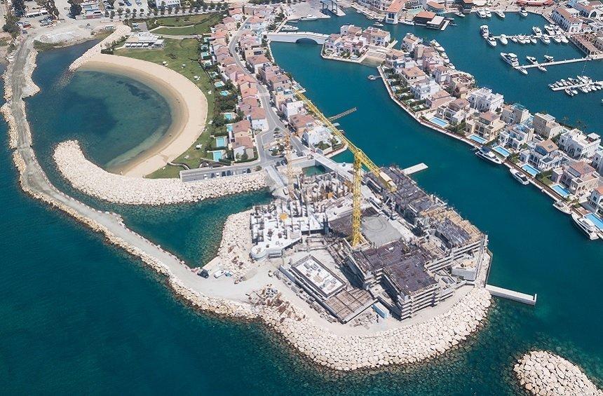 Castle Residences: Ένα νησί, μοναδικό στη Μεσόγειο, δημιουργήθηκε στη θάλασσα της Λεμεσού!