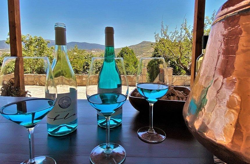 Blue wine: The first Cypriot blue wine, was made in a Limassol winery!