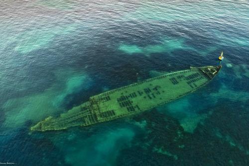 PHOTOS + VIDEO: Limassol's shipwreck that came up out of nowhere!