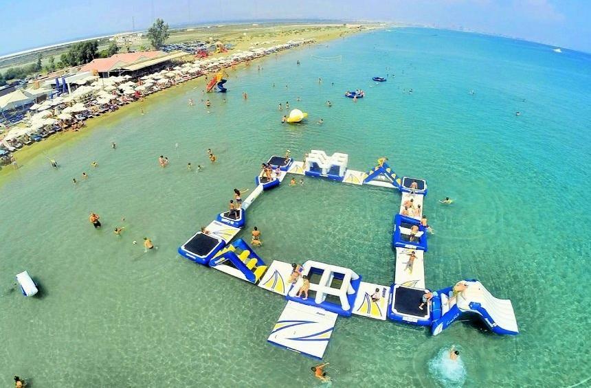 PHOTOS + VIDEOS: An amazing waterpark in the sea, on Limassol’s western coast!