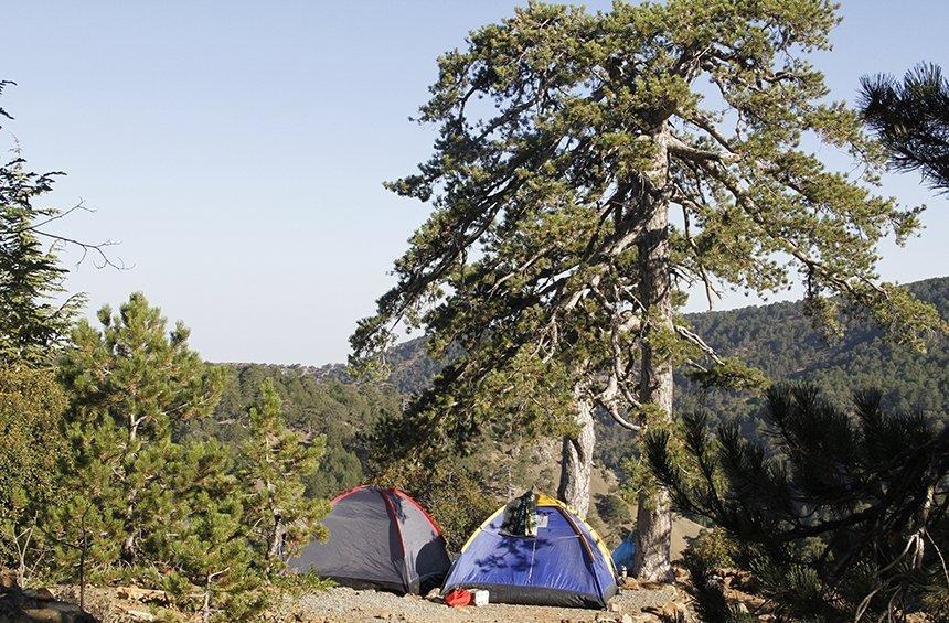 Troodos camping site