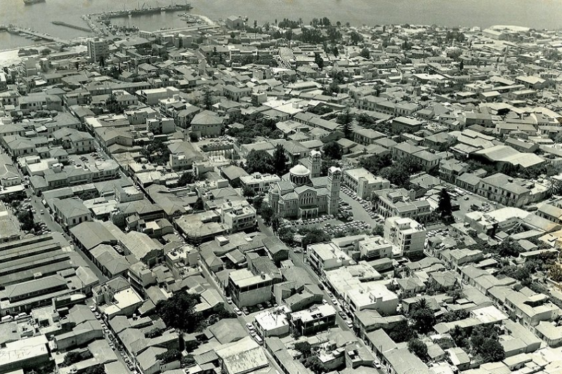 The entire historical center of Limassol.