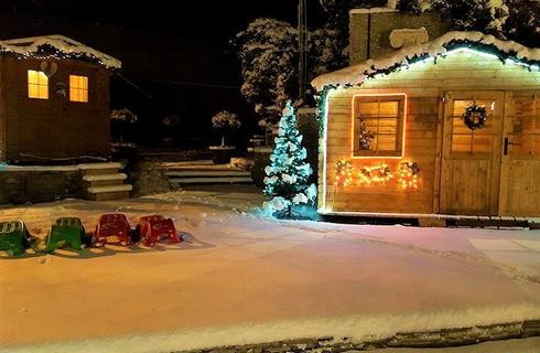 Κοινότητα της Λεμεσού με φυσικό παγοδρόμιο και Χριστουγεννιάτικο χωριό με αληθινό χιόνι!