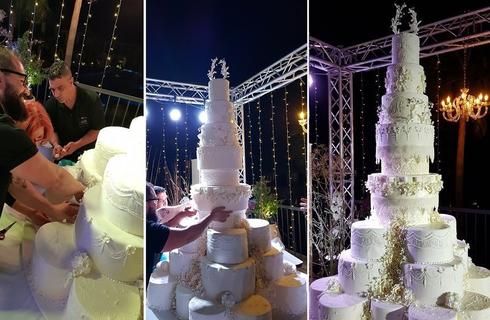 PHOTOS: Μια γαμήλια τούρτα – γίγαντας 500 kg στη Λεμεσό!