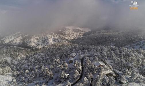 Right after white Christmas in Troodos, we are heading to a white New Year!