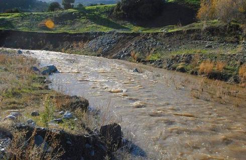 Οι πρώτες εικόνες από τη ροή νερού στο φράγμα Γερμασόγειας