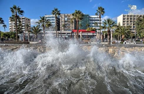 PHOTOS: Η αγριάδα του χειμώνα κάνει τη Λεμεσό ακομα πιο όμορφη!