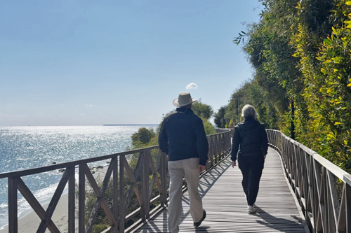 Παραλιακός Πεζόδρομος Αμαθούντας