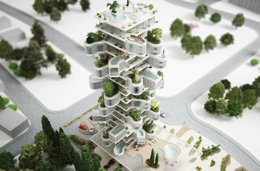 Clelia Tower: Ένα κτίριο με εναέριους κήπους, μια μοντέρνα πρόταση για τη Λεμεσό!