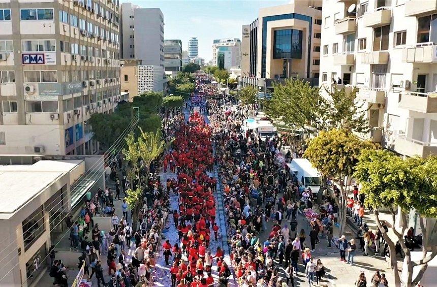 Η Μεγάλη Παρέλαση για το Καρναβάλι Λεμεσού 2020