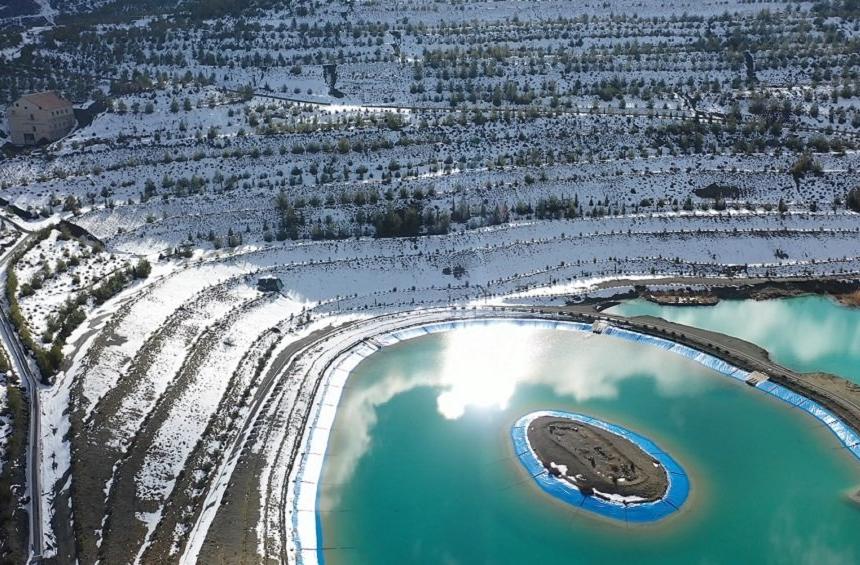 Τεχνητή λίμνη μεταλλείου Αμιάντου