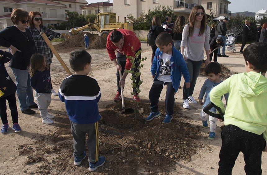 Στη Λεμεσό η μεγαλύτερη σε έκταση δεντροφύτευση που έγινε ποτέ στην Κύπρο!