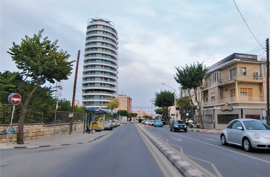 Λεωφόρος Μακαρίου το 2019.