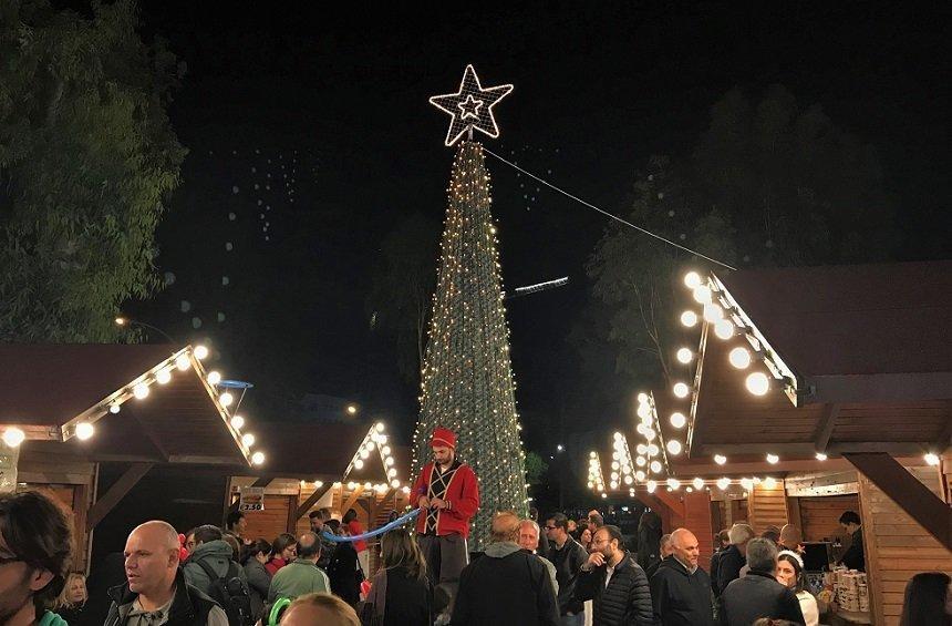 PHOTOS + VIDEO: Ένα υπέροχο γιορτινό σκηνικό, στο χριστουγεννιάτικο πάρκο της Γερμασόγειας!