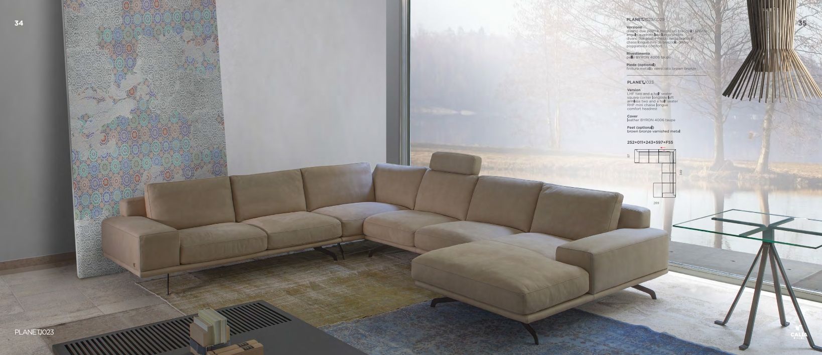 The Planet sofa combines style with comfort. Contemporary design with well padded arms and super soft seating cushions for unparalleled comfort