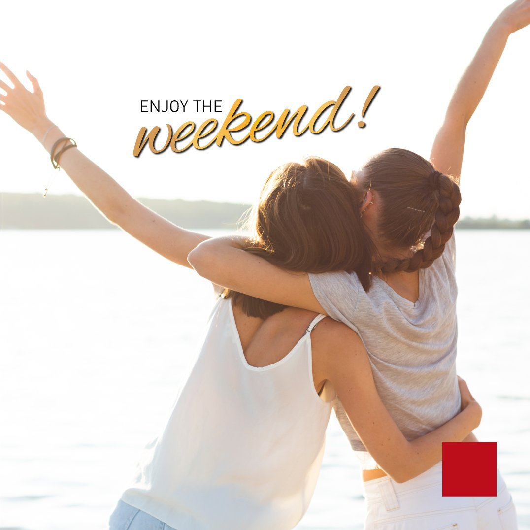 First weekend of the month. Don’t forget to enjoy it!