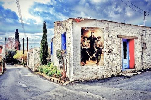 A Limassol village, turned into a real-life photo album!
