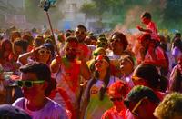 What happened at the impressive Run in Colour