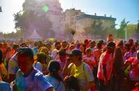 What happened at the impressive Run in Colour