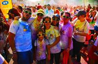 What happened at the impressive Run in Colour