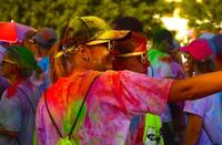 What happened at the impressive Run in Colour