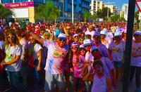 What happened at the impressive Run in Colour