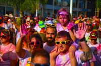 What happened at the impressive Run in Colour