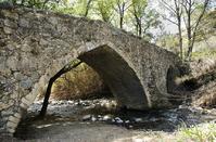 The bridge that dominates in Trimiklini, from the Venetian Era