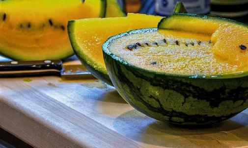 Limassol produces yellow watermelons, which are actually sweeter than the red ones!