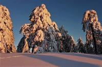 VIDEO: The full moon rose in a purple sky at the snowy Troodos