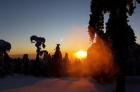 VIDEO: The full moon rose in a purple sky at the snowy Troodos