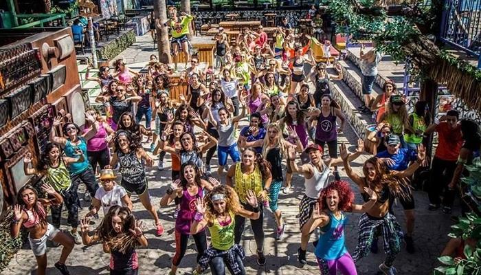 Saturday mornings with free zumba for all at Guaba!