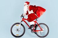 Santas in Limassol don't need Rudolf – they ride bikes!