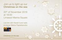 Christmas on the sea and Santa's workshop at the Limassol Marina from November on!