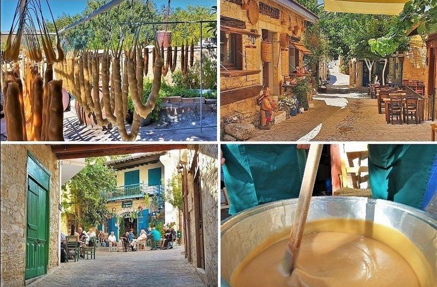 5 beautiful villages in Limassol, make fresh palouze for everyone!