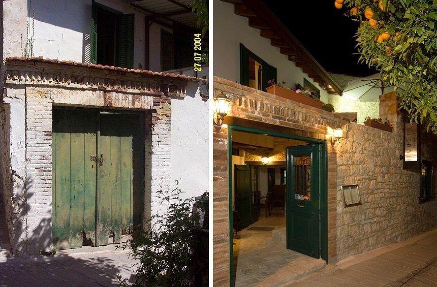 Stavros talks about the old stable he turned into a famous tavern in Omodos village!