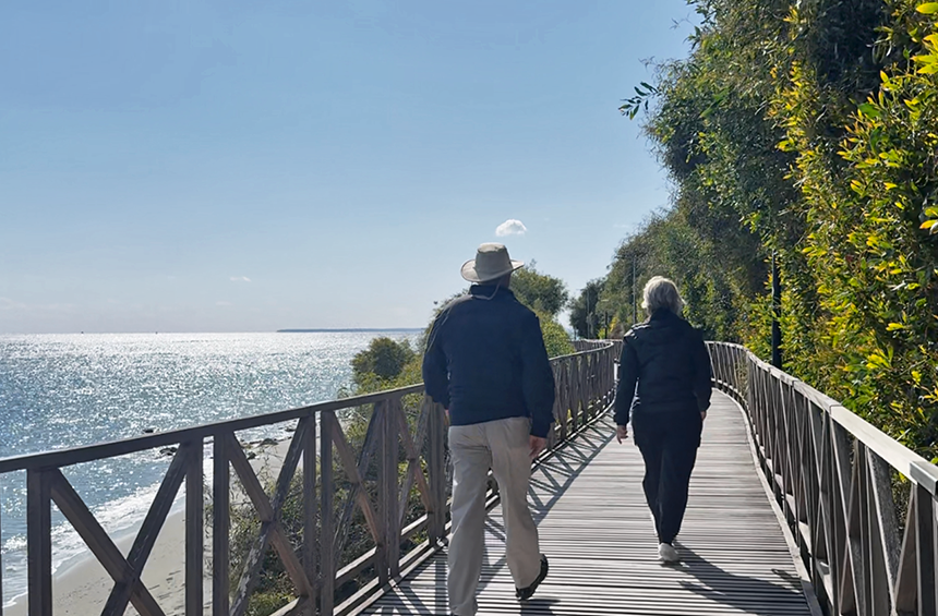 Amathus Sea Side Walking Path