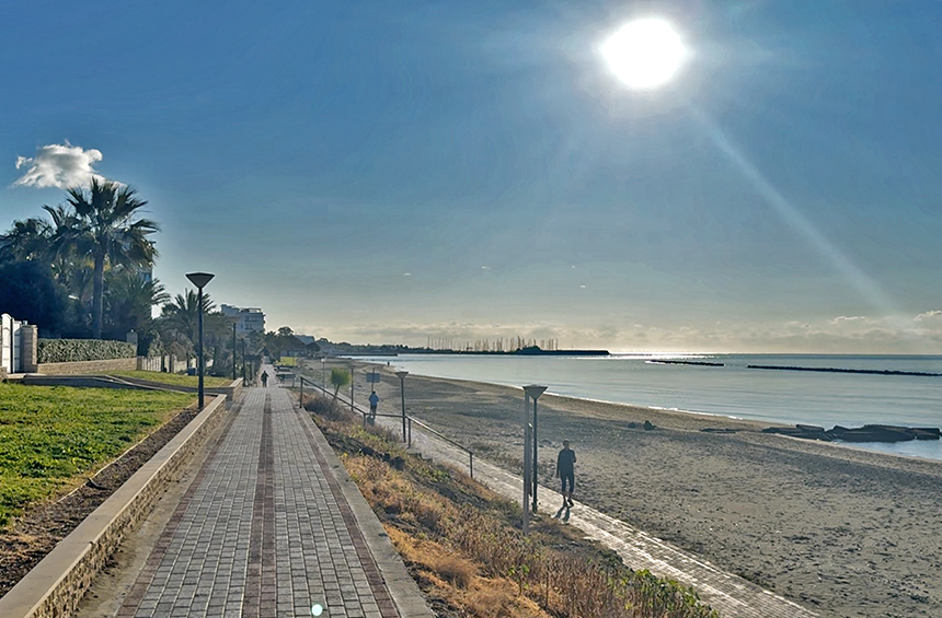 Amathus Sea Side Walking Path