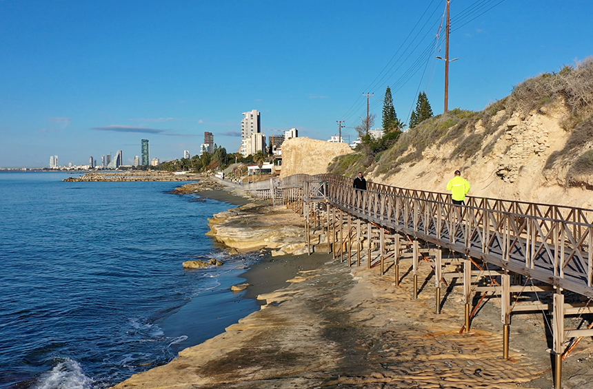 Amathus Sea Side Walking Path