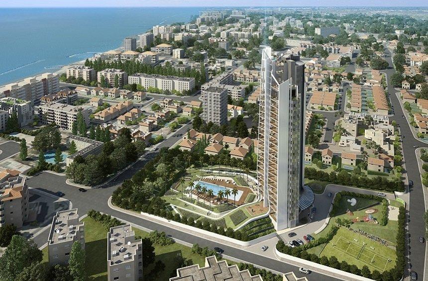 PHOTOS: A new vertical development in Limassol the middle of evergreen gardens!