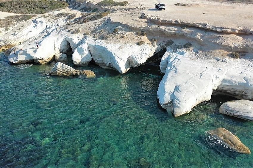 PHOTOS + VIDEO: Exploring secluded coves and impressive caves, on the eastside of Limassol!