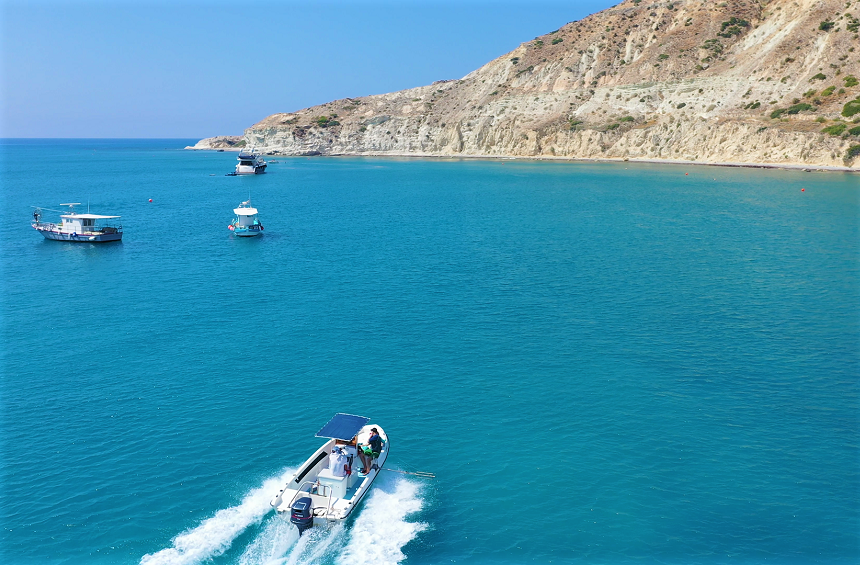 Limassol by boat