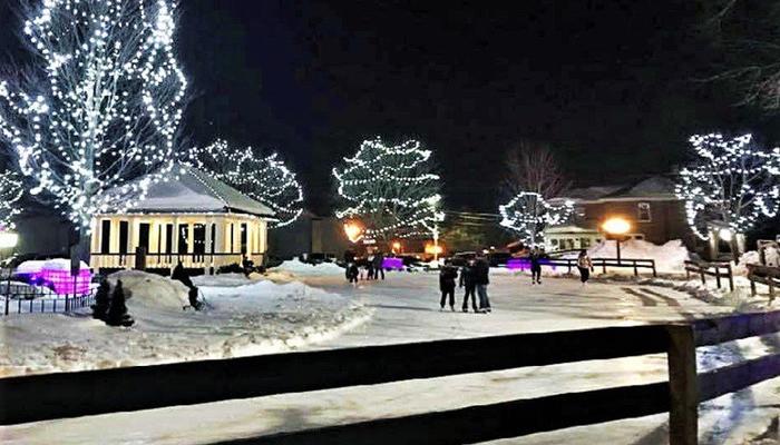 'North Pole' Square in Limassol with 20+ tons of ice!