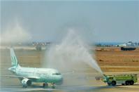 First official landing by Cyprus Airways!