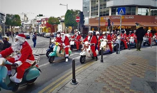 PHOTOS: Santas filled Limassol's streets!