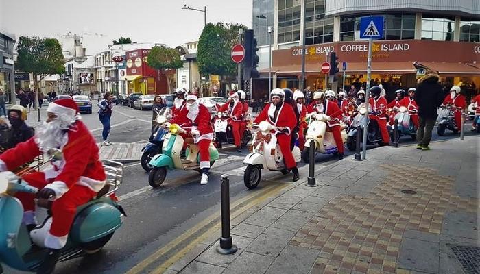 PHOTOS: Santas filled Limassol's streets!