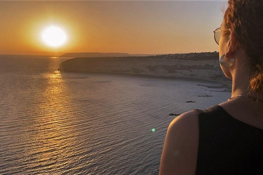 PHOTOS + VIDEO: The breathtaking sunset views from Limassol's wild west coast!