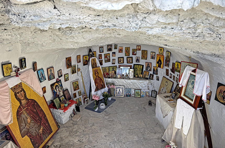 The Cave of Saint Barbara