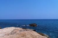 Nudist beach at Pissouri